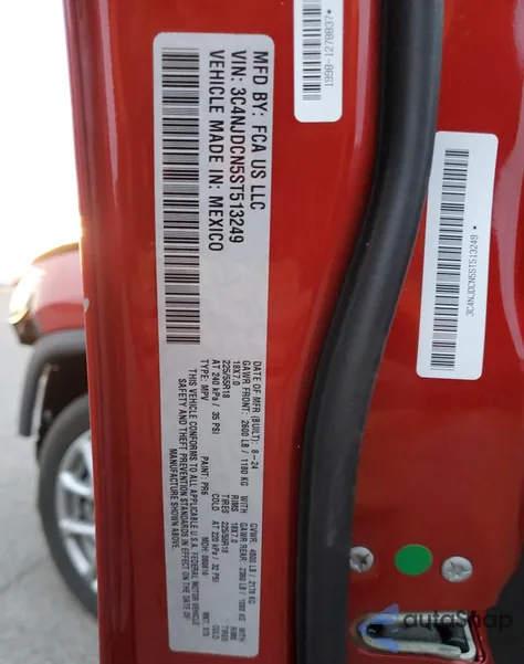 2025 Jeep Compass Limited from USA, damaged, VIN 3C4NJDCN5ST513249